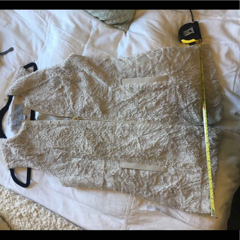 Marc New York - teddy zipper vest